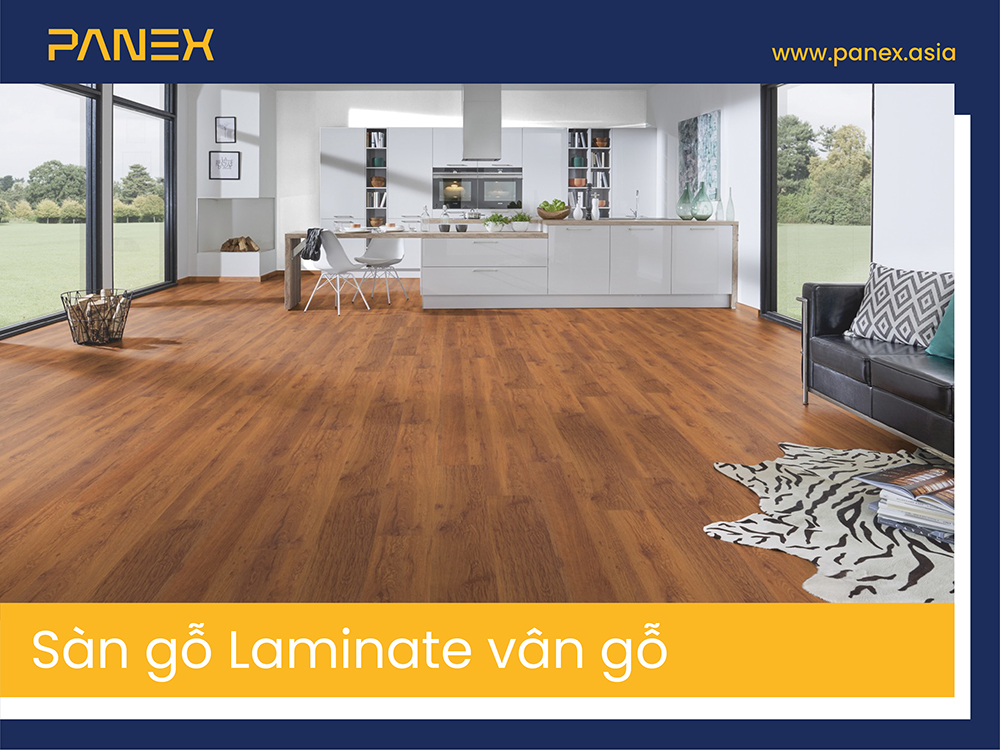 Sàn gỗ Laminate vân gỗ